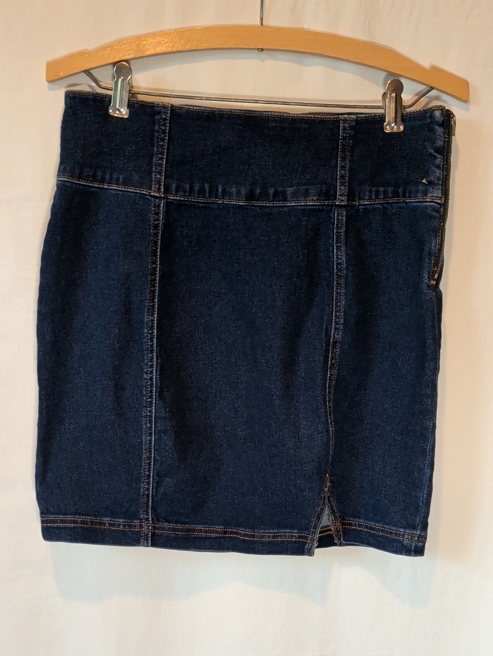 SO Dark Blue Denim Mini Skirt